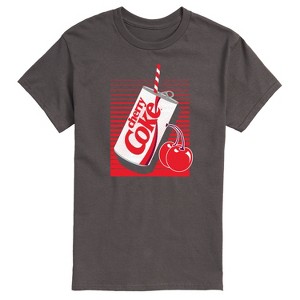 Men's - Coca-Cola - Cherry Coke Can Short Sleeve Graphic T-Shirt - 1 of 4