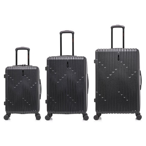 American Tourister Color Spin 2.0 2 Piece Hardside Spinner 20 Inch Carry On  and 24 Inch Checked Bag Luggage Set with Adjustable Handle, Silver