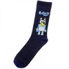 Mens Bluey 3-Pack Mixed Graphics Crew Socks - 2 of 4
