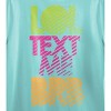 iCarly LOL Text Me BRB Crew Neck Short Sleeve Mint Women's T-shirt - 4 of 4