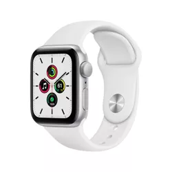 Apple Watch Series 3 Gps 38mm Silver Aluminum Case With Sport Band 
