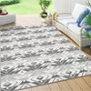 Outdoor Rug Modern Carpet Waterproof Plastic Straw Rug UV-Resistant Reversible Mat for Camping RV Porch Deck Balcony Beach - 4 of 4