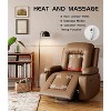 Power Lift Recliner Chair with Heat and Massage - Adjustable Chair, Faux PU, Ergonomic Back/Leg Support for Elderly & Mobility Needs - 4 of 4