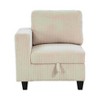 CAVINAS Corduroy Accent Chair with 1 Arm and Hidden Storage,Modern Upholstered Living Room Chairs,Reading Chairs for Living Room - 3 of 4