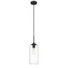 Monty 1-Light Pendant - Modern Steel Fixture with Opal Glass Shade, Dimmable, 100W - 4 of 4