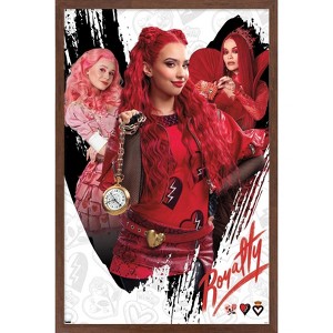 Trends International Disney Descendants: The Rise of Red - Royalty Framed Wall Poster Prints - 1 of 4