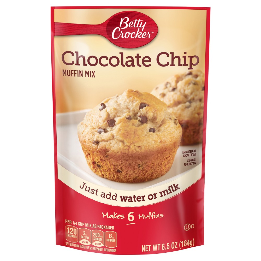 UPC 016000305007 product image for Betty Crocker Chocolate Chip Muffin Mix - 6.5oz | upcitemdb.com