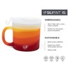 Silipint: 2 Pack 16oz Silicone Coffee Mug W/ Lid, Marigold - 2 of 4