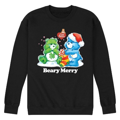 Men's - Care Bears - Beary Merry Christmas Graphic Fleece Sweatshirt