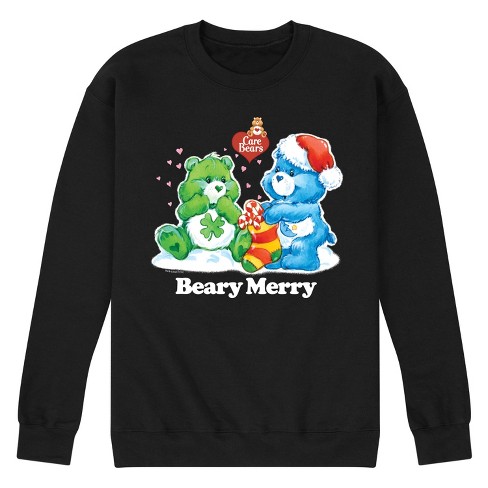 Men's - Care Bears - Beary Merry Christmas Graphic Fleece Sweatshirt - image 1 of 4