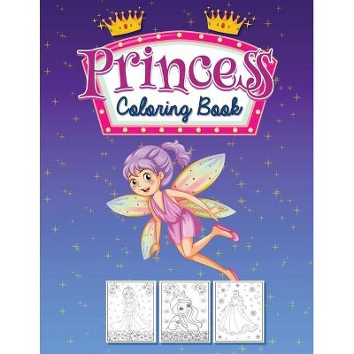 Princess Coloring Book - by  Norea Dahlberg (Paperback)