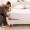 400 Thread Count Organic Cotton Sateen Fitted Sheet by Bare Home - 3 of 4