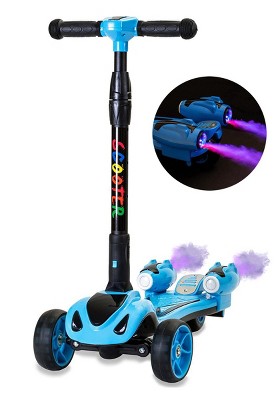 GlareWheel Y1 Kids Kick Scooter Real Smoking Rocket