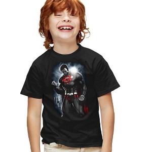 Boys' Short Sleeve Superman Light Of the Sun T-Shirt - 1 of 4