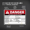 Avery Arc Flash/Shock Danger Labels, Waterproof, UV Resistant, Preprinted, Handwrite-Only, 3.5" x 5", 8 Warning Decal Labels - 2 of 4
