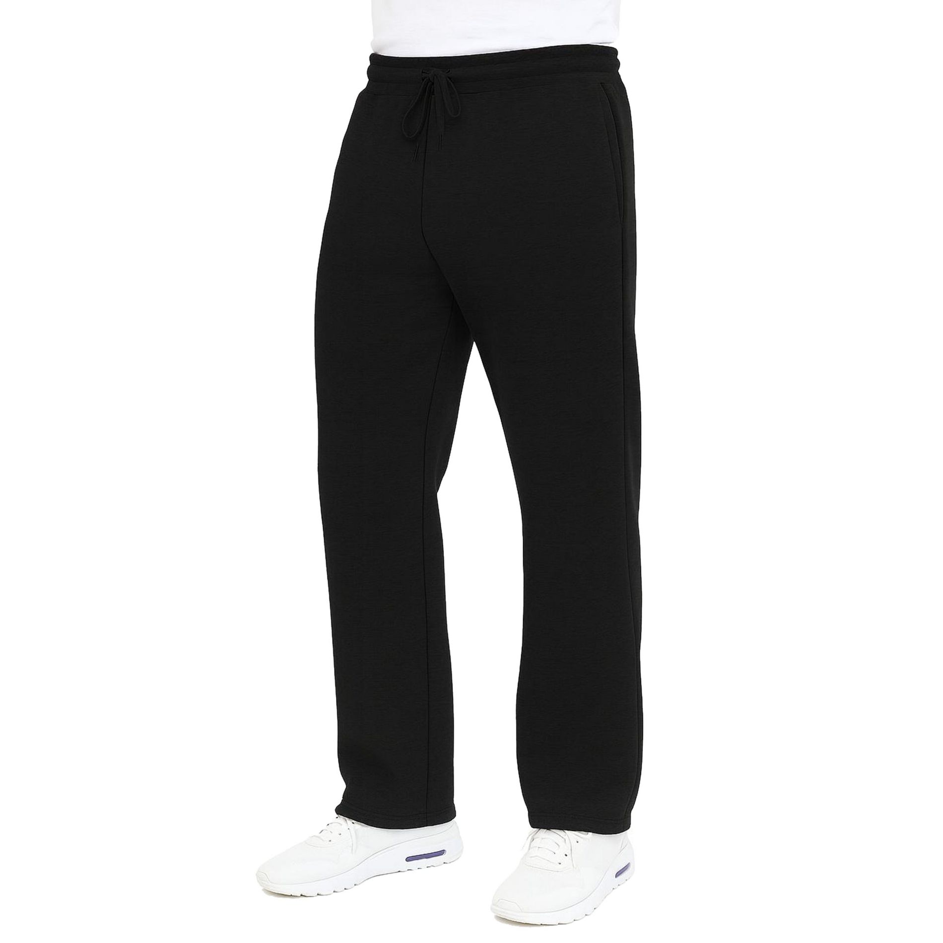 Blue Ice Men's Ultra Heavyweight Fleece Sweatpants with Open Bottom