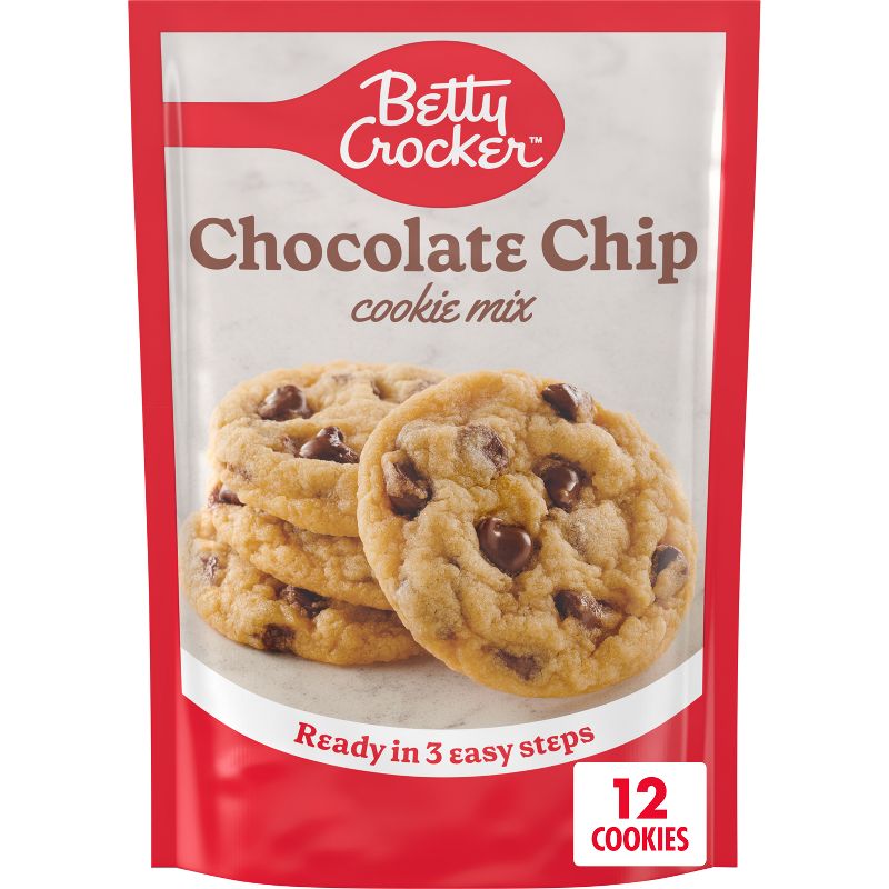 Betty Crocker Chocolate Chip Cookie Mix - 7.5oz, 1 of 12