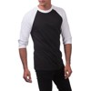 Pro Club Men's Comfort Baseball Tee Crew Neck T-Shirt - 3 of 4