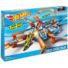 Hot Wheels Criss Cross Crash Track Set – Motorized Boosted Figure-Eight Raceway with 4 Crash Zones, 16+ Feet of Track, Car Feeder Ramp & 1 Vehicle - 2 of 4