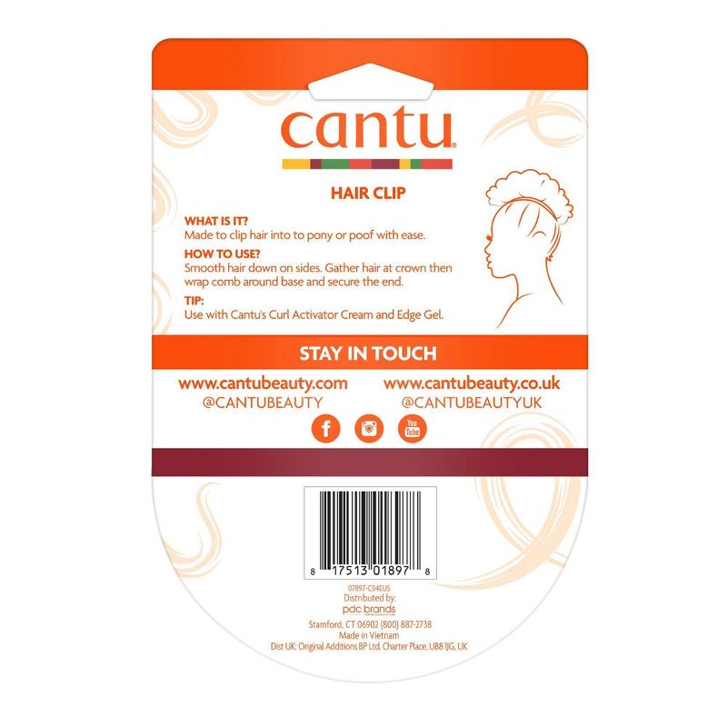 Cantu Extra Hold Thick Hair Clip - 1ct, 6 of 7