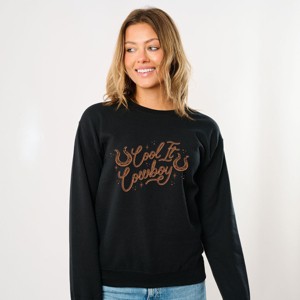Simply Sage Market Cool It Cowboy Rope Sweatshirt - 1 of 4