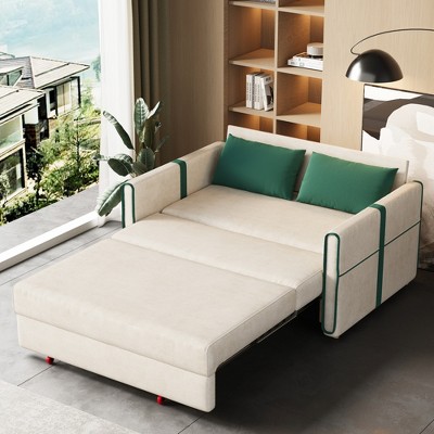 Luck Live 39" W 84" L Full Size Sofa Bed Convertible Sofa