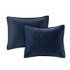 Sapphtopaz 3-Piece Velvet Geometric Quilt Set, Full/Queen Comforter Set, Bedding with 2 Shams for Women, Men, Kids & Teens - 2 of 4
