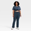 Women's High-Rise Fleece Lined Winter Flare Leggings - All In Motion™ - 3 of 3