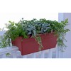 The HC Companies Plastic Rail Planter, 24in - 3 of 3
