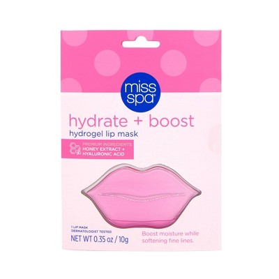 Miss Spa Hydrate and Boost Hydrogel Lip Mask - 1ct/0.35oz