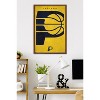 Trends International NBA Indiana Pacers - Logo 25 Framed Wall Poster Prints - 2 of 4
