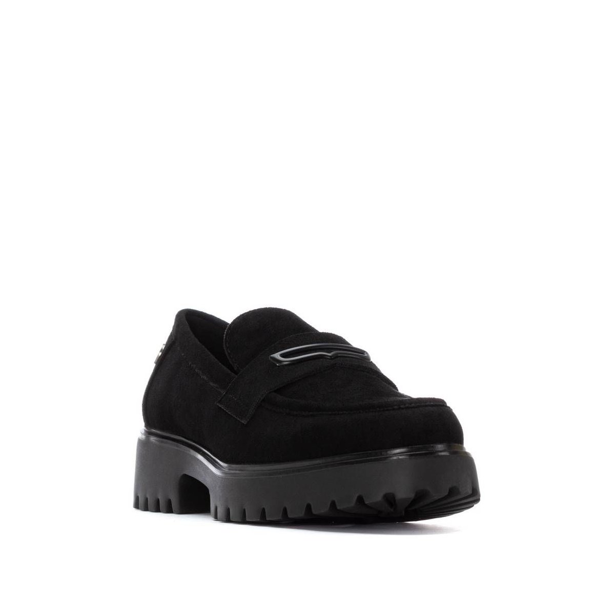 Обувь Refresh Shoes Women's suede moccasins 173012 BLACK 6 — фото 3