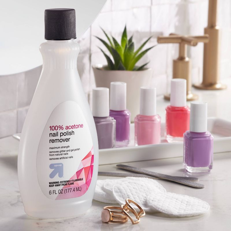 Acetone Nail Polish Remover - 6oz - up &#38; up&#8482;, 3 of 5