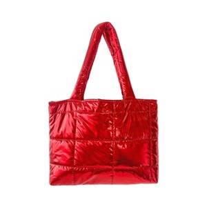 Quilted Tote Bag Red - Bullseye's Playground™ - 1 of 4