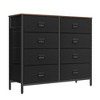 SONGMICS 8 Fabric Drawers: Sturdy Steel Frame & MDF Vertical Dresser, 40"H Storage Organizer - 2 of 3