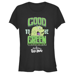Junior's Women The Grim Adventures of Billy & Mandy Good to Be Green T-Shirt - 1 of 4
