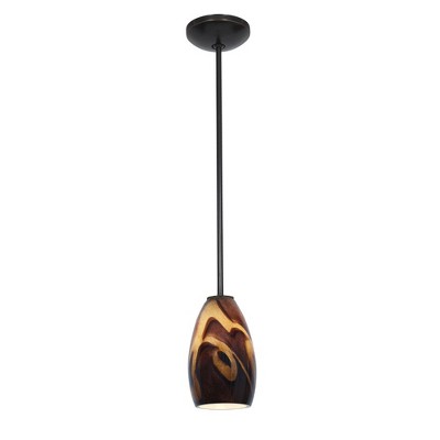 Access Lighting Champagne 1 - Light Pendant in  Oil Rubbed Bronze