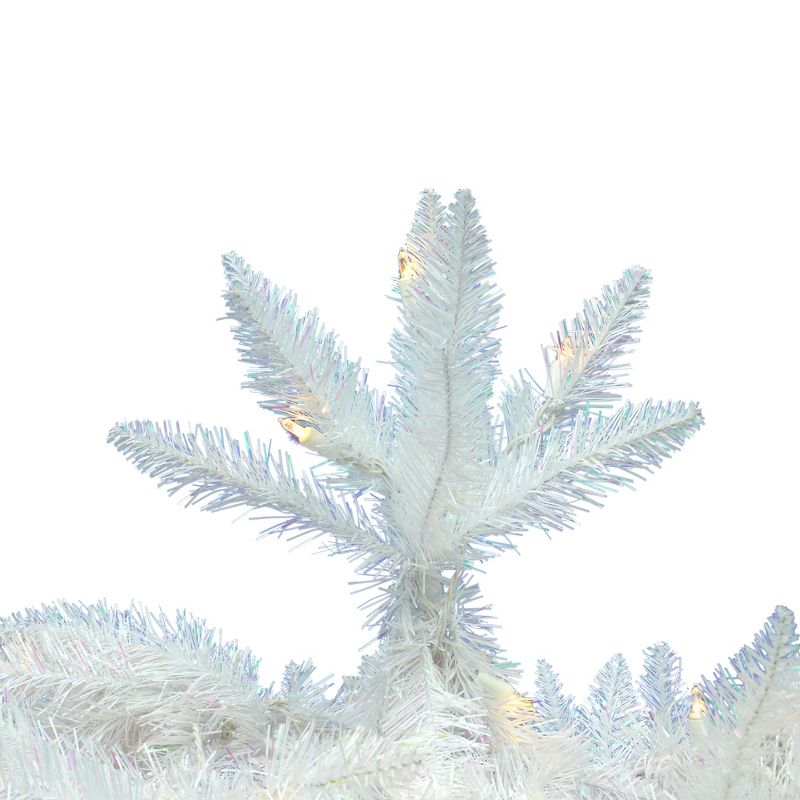 Vickerman Sparkle White Spruce Pencil Artificial Christmas Tree, 2 of 6