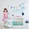 Teamson Kids My Dream Bakery Shop and Pastry Cart Wooden Play Set, White/Mint - image 3 of 4