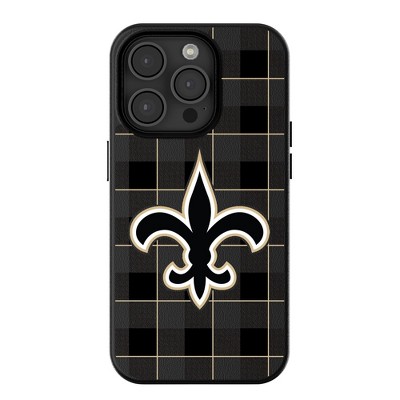 Keyscaper NFL NFC Teams Plaid MagSafe Compatible Cell Phone Case for Apple iPhone