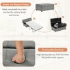 CAVINAS Modern Convertible Ottoman Bench with Folding Guest Bed,Elegant Design Multifunctional Folding Bench for Study,Living Room - 2 of 4