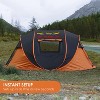 Boersma Camping Instant Pop Up Tent, 6 Person, Water Resistant Dome, Easy Setup for Camping Hiking and Outdoor, Portable with Carry Bag, 3 Season - 2 of 4