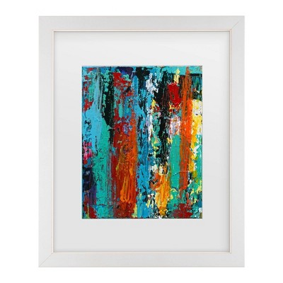 Trademark Fine Art Oliver Nolan Dripping I Matted Framed Art