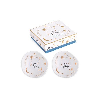 Set of 2 Stardust Dipping Condiment Servers 'Libra' - Rosanna