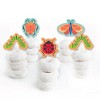 Big Dot of Happiness Buggin' Out - Dessert Cupcake Toppers - Bugs Birthday Party Clear Treat Picks - Set of 24 - 2 of 4