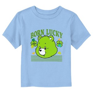 Care Bears St. Patrick's Day Good Luck Bear Clover T-Shirt - 1 of 3