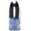 INSPIRE CHIC Women's Leopard Printed Long Lightweight Soft Sheer Shawl Scarves 1Pc - 2 of 4