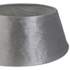 Northlight 22" Silver Velvet Christmas Tree Collar - 4 of 4