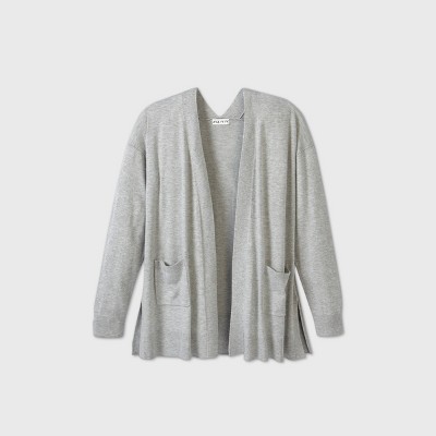 women's plus size white cardigan