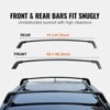 VEVOR Roof Rack Cross Bars, Compatible with Toyota RAV4 2020-2023, 160lbs Load Capacity, Black (Not Fit for Adventure/TRD Off-Road) - 4 of 4